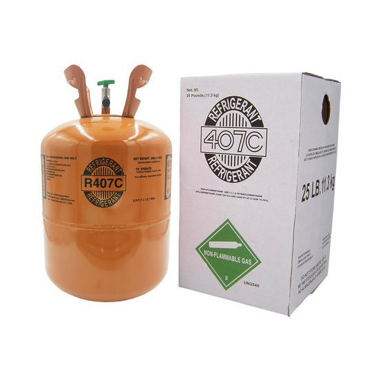 25LB R407C (R-407C) Refrigerant Gas