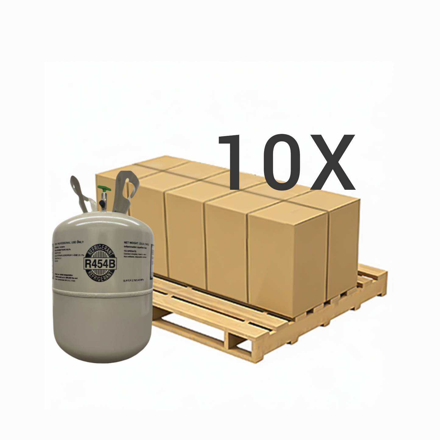 22LB R454B (R-454B) Refrigerant Gas