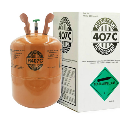 25LB R407C (R-407C) Refrigerant Gas