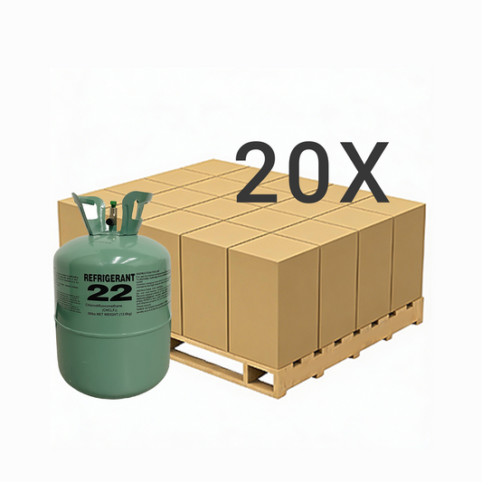 30LB R22 (R-22) Refrigerant Gas | 20 Cylinders