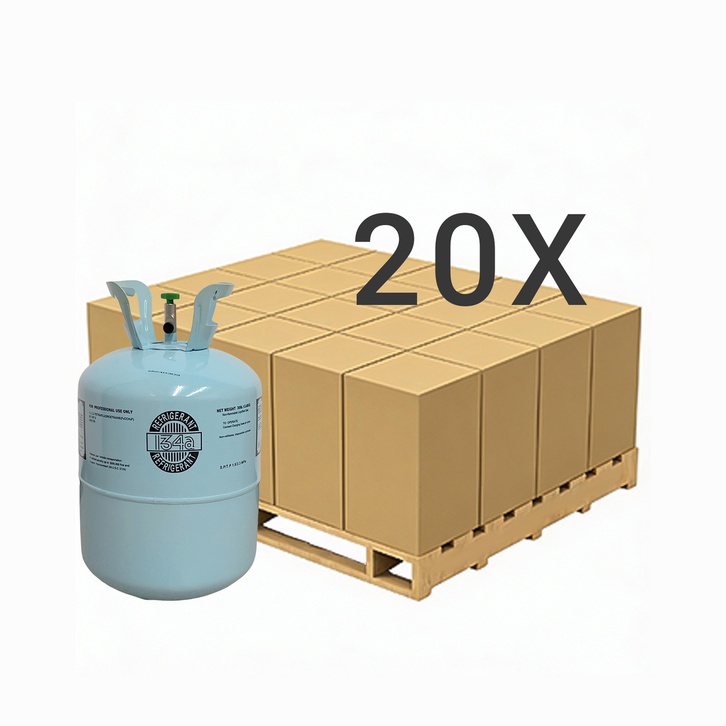 30 LB R134A (R-134A) Refrigerant Gas