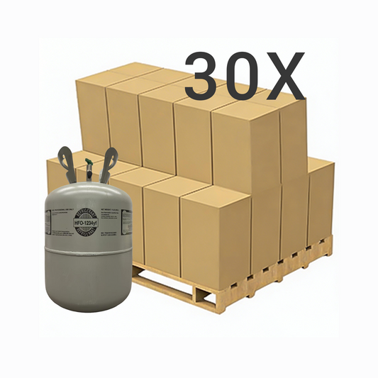 11 LB R1234yf (R-1234yf) Refrigerant Gas | 30 Cylinders