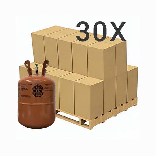 25LB R407A (R-407A) Refrigerant Gas | 30 Cylinders