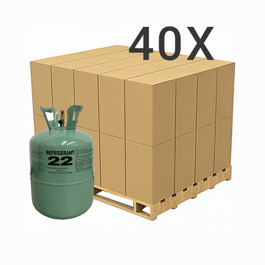 30LB R22 (R-22) Refrigerant Gas  | 40 Cylinders
