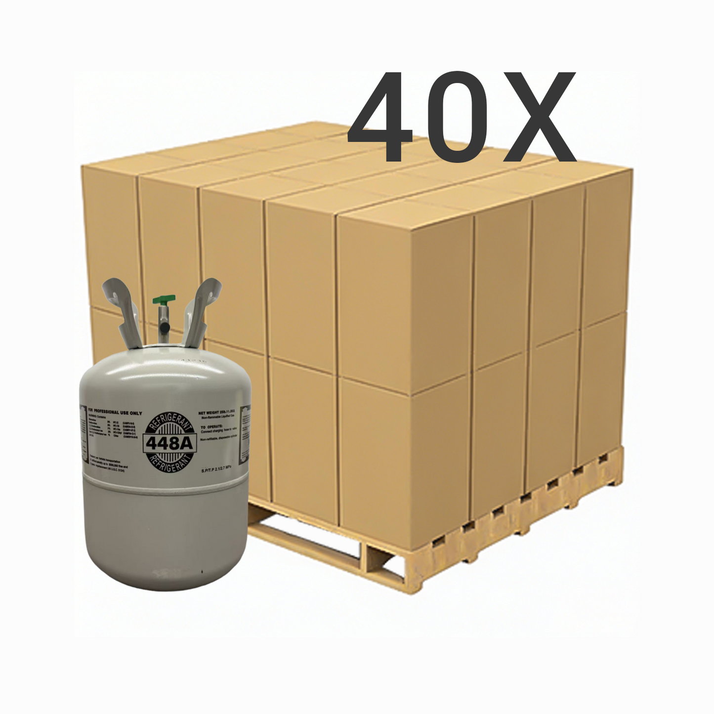 25LB R448A (R-448A) Refrigerant Gas