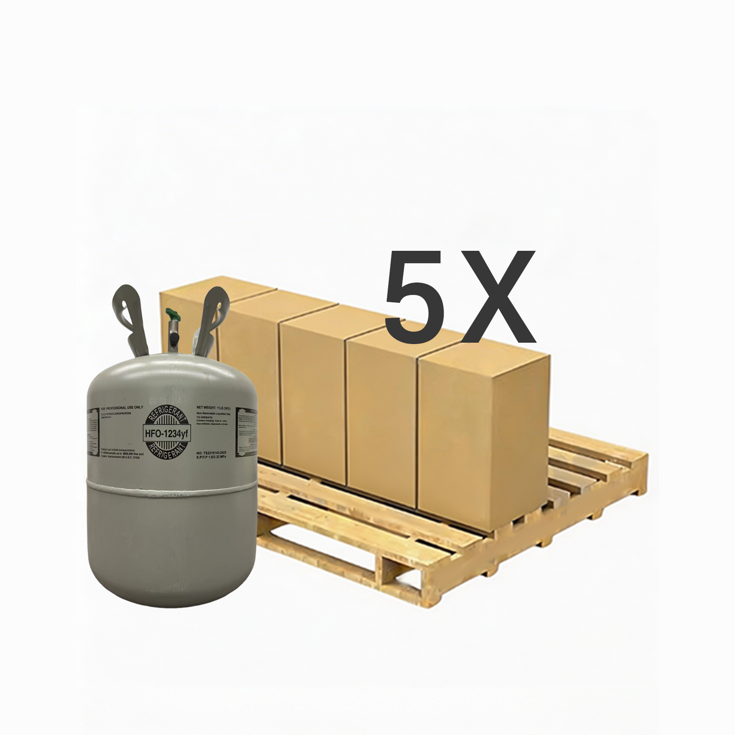 11 LB R1234yf (R-1234yf) Refrigerant Gas