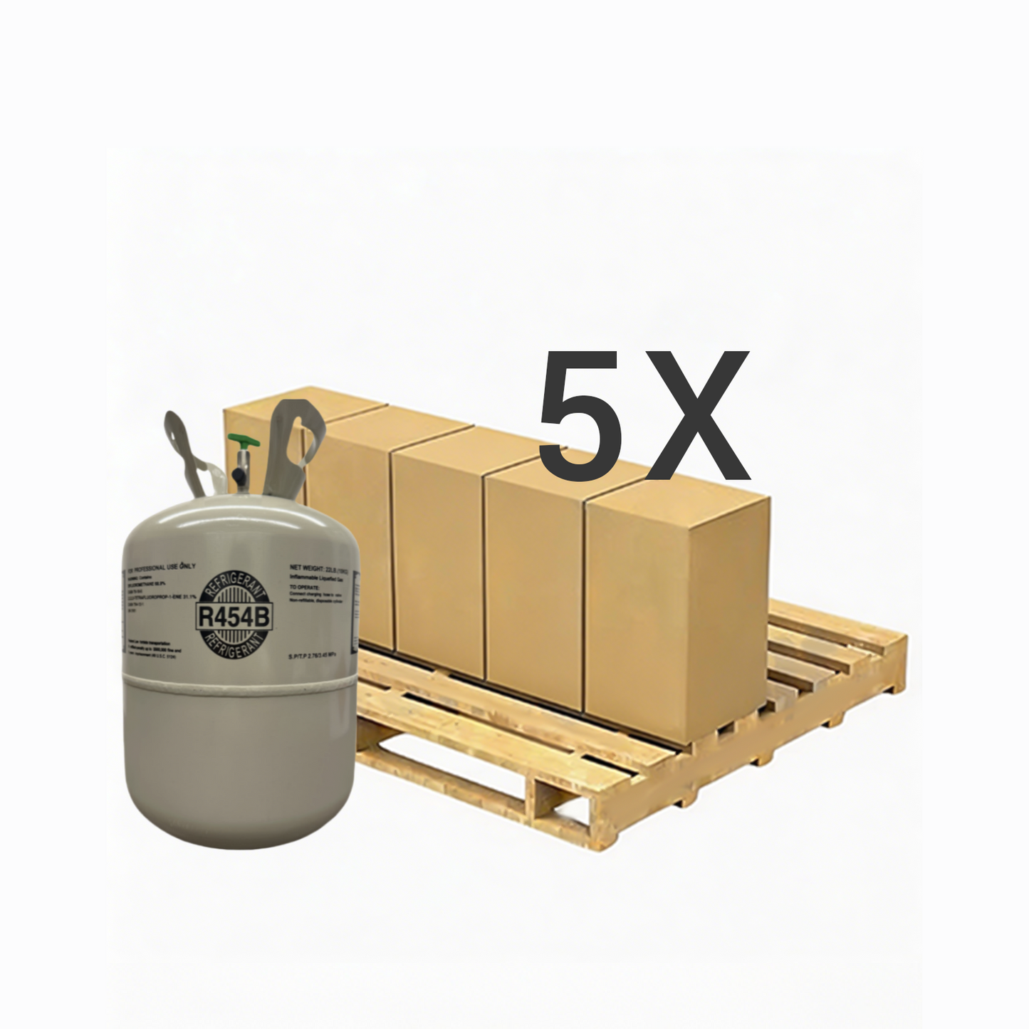 22LB R454B (R-454B) Refrigerant Gas