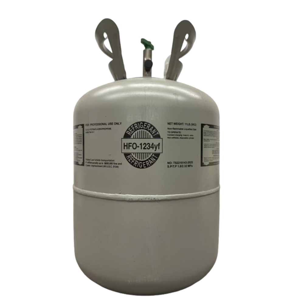 11 LB R1234yf (R-1234yf) Refrigerant Gas | 10 Cylinders