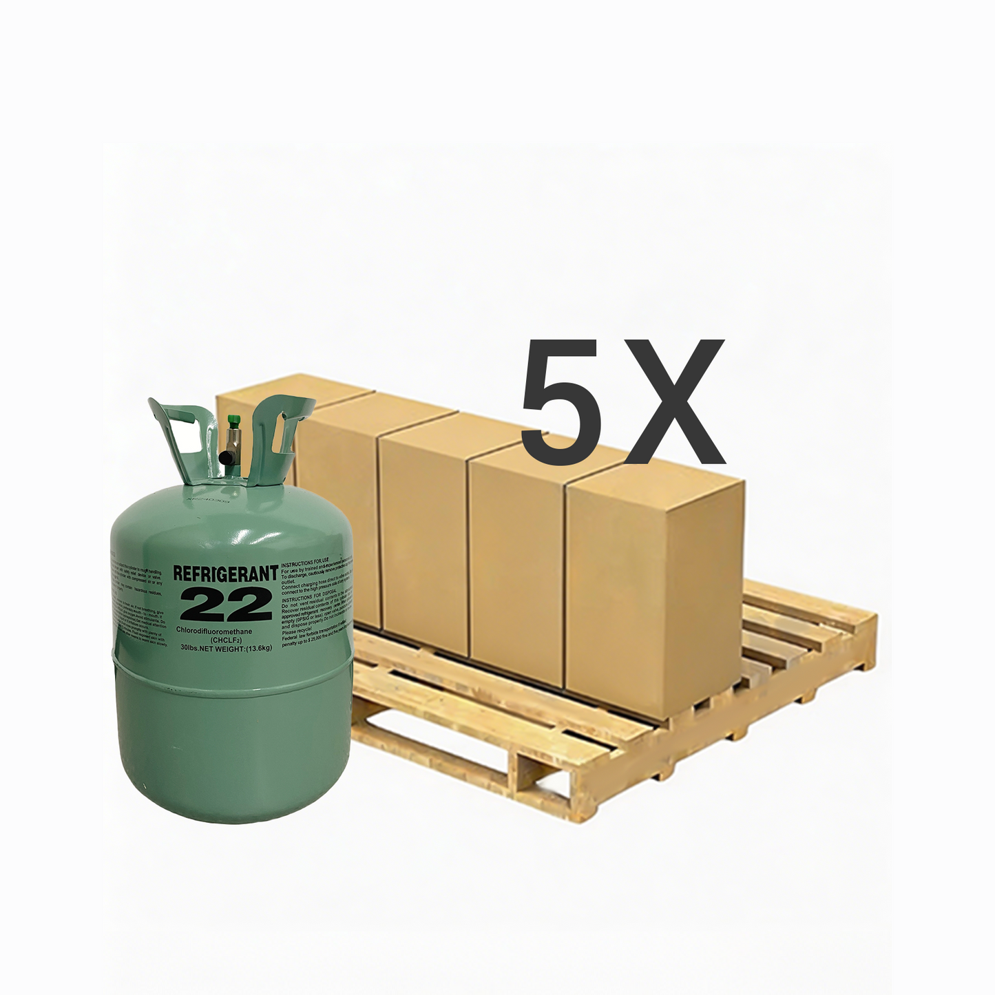 30LB R22 (R-22) Refrigerant Gas
