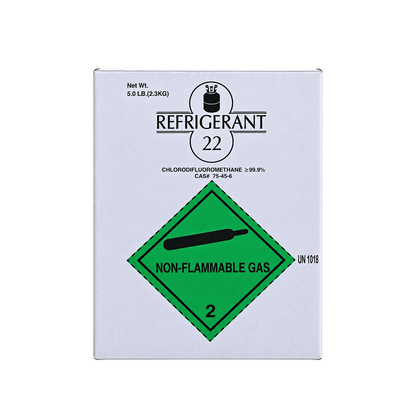 5LB R22 (R-22) Refrigerant Gas | 10 Cylinders