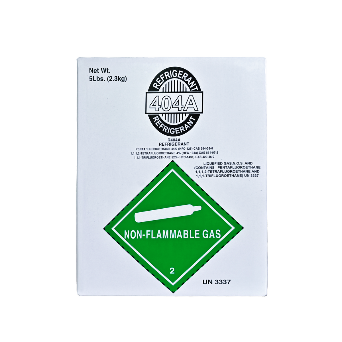 5LB R404A (R-404A) Refrigerant Gas | 30 Cylinders