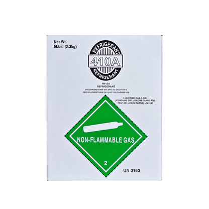 5LB R410A (R-410A) Refrigerant Gas | 5 Cylinders